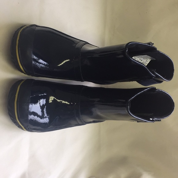 Sorel Slim boot Pull on Glow Rain boots Navy Blue - Picture 2 of 16